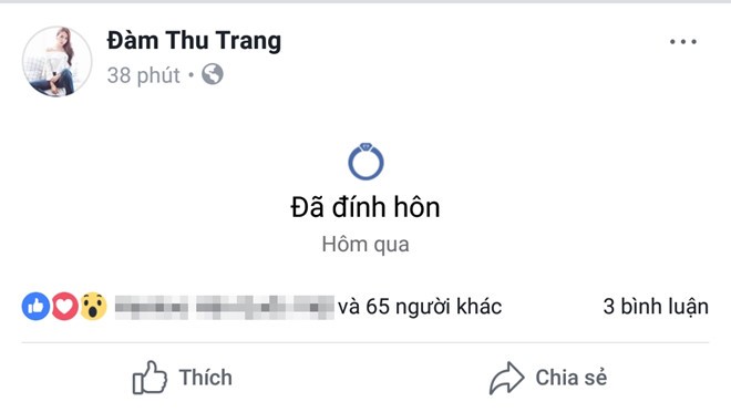Bat ngo Cuong Do La va Dam Thu Trang chia se "da dinh hon"-Hinh-2